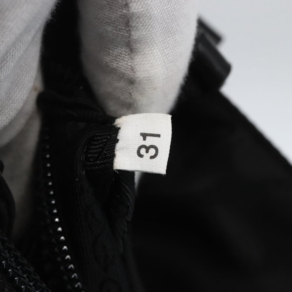 Authentic PRADA Shoulder Bag Nylon Black Silver - Picture 4 of 16